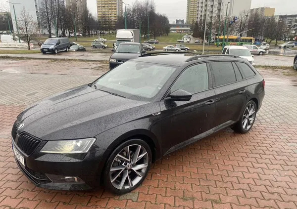 samochody osobowe Skoda Superb cena 78000 przebieg: 188800, rok produkcji 2017 z Tychy